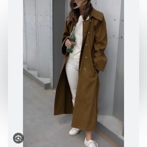 Laude the Label • Marin Trench Coat • Olive